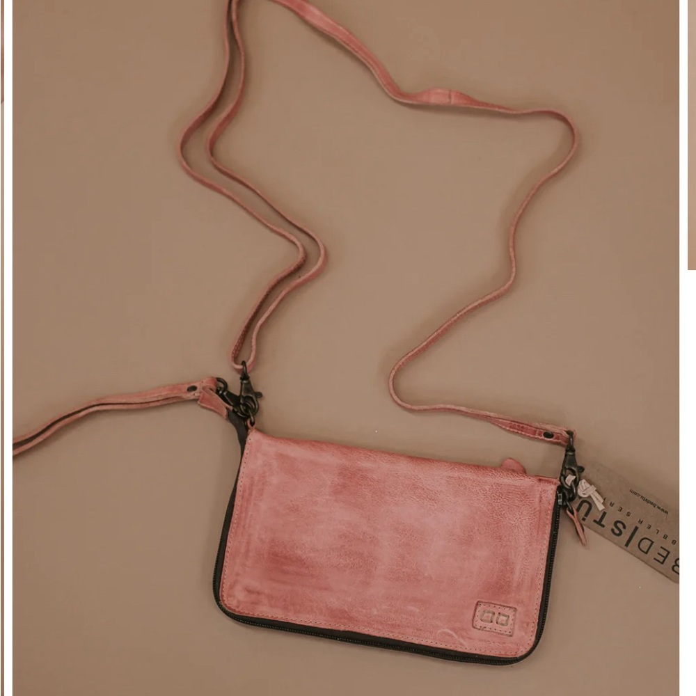 Bedstu Templeton crossbody wallet in the color blush. Plenty of room ,checkbook
